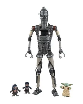Action Figure Star Wars The Mandalorian Black Series 2-Pack - IG-12 & Grogu 