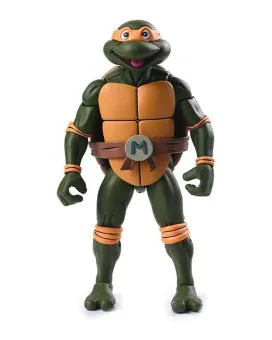 Action Figure Teenage Mutant Ninja - Ultimate Michelangelo Is a Party Dude VHS Style 