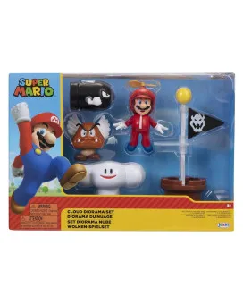 Action Figure World of Nintendo - Super Mario - Diorama Set Cloud 