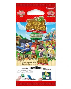 Amiibo Card Animal Crossing New Leaf - Welcome Amiibo Cards Pack 