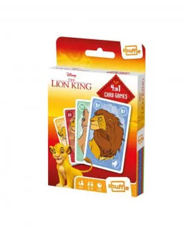 Društvena Igra The Lion King - 4 in 1 - Card Games 