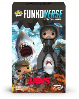 Board Game Jaws - FunkoVerse Strategy Game (Quint The Shark) 