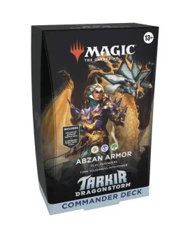 Društvena igra - Magic the Gathering - TCG Tarkir - Dragonstorm Commander Deck - Abzan Armor 