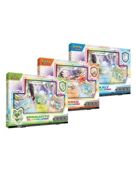 Društvena igra - Pokemon - TCG Paldea Collection Sprigatito/Fuecoco/Quaxly 