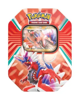 Društvena igra - Pokemon TCG - Paldea Legends Tin (4 Booster Packs) 