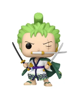 Bobble Figure Anime - One Piece POP! - Roronoa Zoro  #923 - Glows in the Dark - Special Edition 