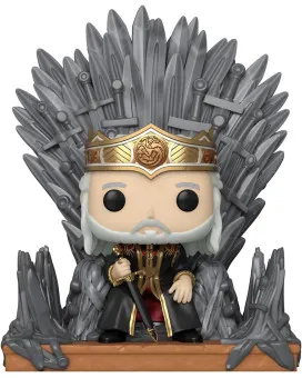 Bobble Figure Television - House of the Dragon POP! - Viserys on the Iron Throne - Deluxe 