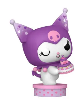 Bobble Figure Hello Kitty and Friends POP! - Kuromi with Cake (20th Anniversary) 