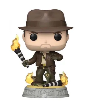 Bobble Figure Indiana Jones POP! - Indiana Jones (with Snakes) - Convention Limited Edition 