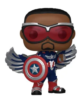 Bobble Figure Marvel - Captain America Brave New World POP! - Captain America 