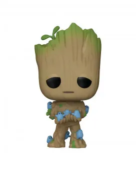 Bobble Figure Marvel - I Am Groot POP! - Groot with Grunds 