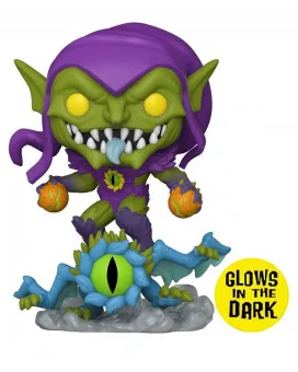 Bobble Figure Marvel POP! - Monster Hunters - Green Goblin - Glows in the Dark - Special Edition 