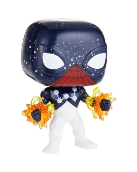 Bobble Figure Marvel - Spider-Man POP! - Spider-Man Captain Universe - Special Edition 