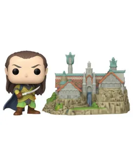 Bobble Figure Movies - The Lord of the Rings POP! - Elrond With Rivendel 