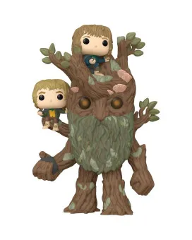 Bobble Figure Movies - The Lord of the Rings POP! - Treebeard with Merry & Pippin 