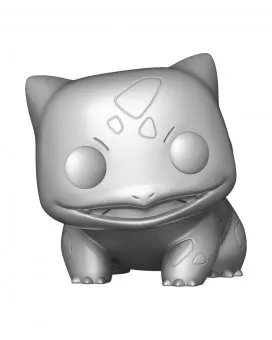 Bobble Figure Pokemon - 25th Anniversary POP! - Bulbasaur - Silver 