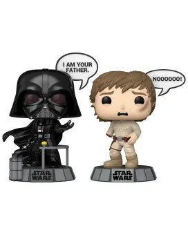 Bobble Figure Star Wars POP! 2-Pack - Darth Vader & Luke SkyWalker 