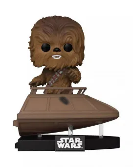 Bobble Figure Star Wars - Return of The Jedi POP! Jabba's Skiff - Chewbacca - Special Edition 