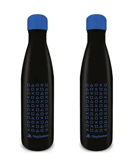 Boca PlayStation Symbol Pattern - Metal Bottle 
