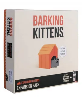 Društvena igra Exploding Kittens 3rd Expansion - Barking Kittens 