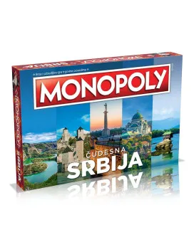 Društvena igra Monopoly - Čudesna Srbija 