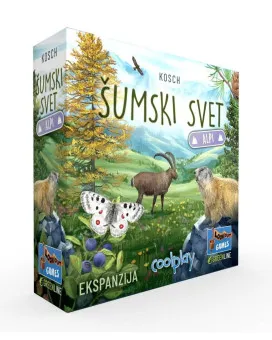 Društvena igra Šumski Svet - Expansion Alpi 