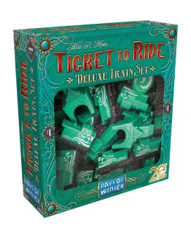 Društvena igra Ticket To Ride Europe - 20th Anniversary Deluxe Train Set - Green 