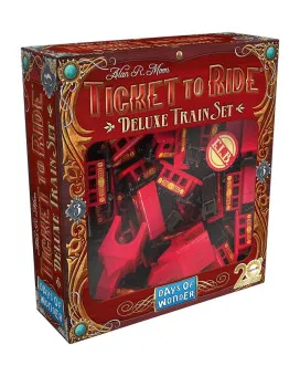 Društvena igra Ticket To Ride Europe - 20th Anniversary Deluxe Train Set - Red 