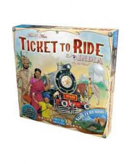 Društvena igra Ticket To Ride India & Switzerland (Eng) 
