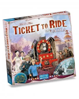 Društvena igra Ticket to Ride Asia (Eng) 