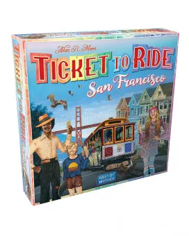 Društvena igra Ticket to Ride San Francisco 