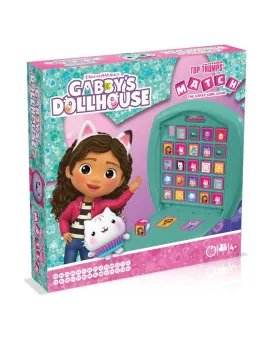 Društvena igra Top Tramps Match - Gabby’s Dollhouse - Crazy Cube Game 