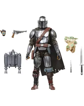 Action Figure Star Wars - The Black Series - The Mandalorian & Grogu 