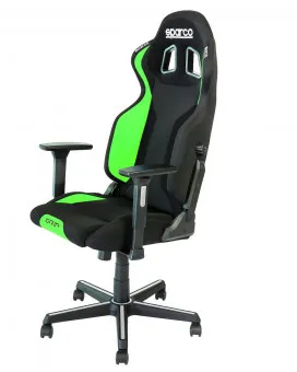 Gaming Stolica Sparco GRIP Black / Fluo Green 