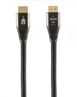 HDMI Cable Spartan Gear 2.1 8K 1.5m - Zinc Alloy with Gold Plated Plugs 