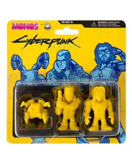 Mini Figure Cyberpunk 2077 Monos Silverhand Set Yellow 