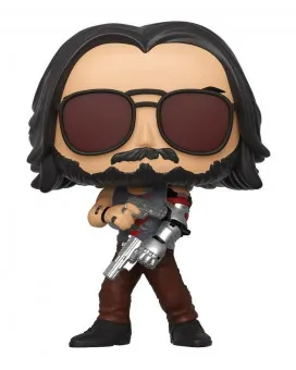 Bobble Figure Cyberpunk 2077 POP! - Johnny Silverhand with Guns 