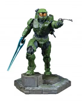 Statue Halo Infinite - Master Chief & Grappleshot 