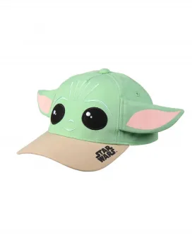Kačket Star Wars - The Mandalorian - Yoda 3D 