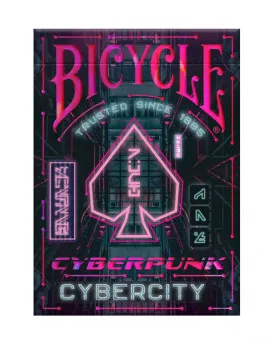 Karte Bicycle Creatives - Cyberpunk Cybercity - Playing Cards 