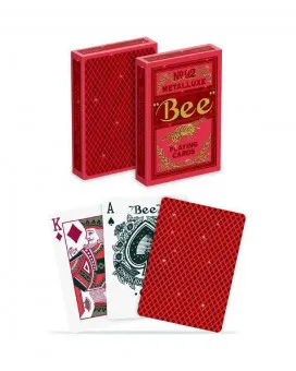 Karte Bicycle Ultimates - Metalluxe Bee - Playing Cards 