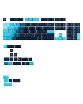 Keycaps Glorious GPBT Gradient - Celestial Ice 