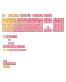 Keycaps Glorious GPBT Gradient - Grapefruit 