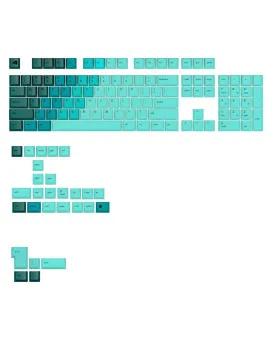 Keycaps Glorious GPBT Gradient - Rainforest 