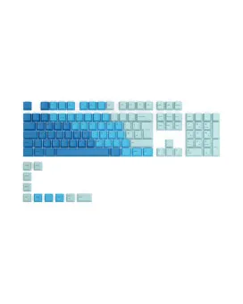 Keycaps Glorious GPBT - Ocean Blue - ISO - UK Layout 