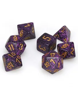 Kockice Chessex - Polyhedral - Speckled - Hurricane  (7) 