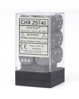Kockice Chessex - Speckled - Hi-Tech - Dice Block 16mm (12) 