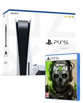 Konzola PlayStation 5 - 825GB + PS5 Call of Duty - Modern Warfare 2 