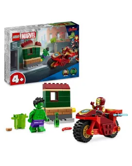 LEGO Marvel - Iron Man With Bike And The Hulk 