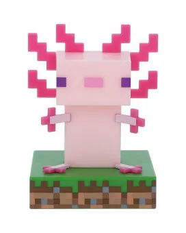 Lampa Paladone Minecraft - Axolotl Icon Light 